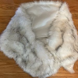 Faux Fur Shawl